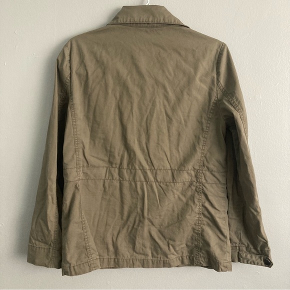 Gap women’s cotton jacket chore green size m lined - Picture 7 of 10